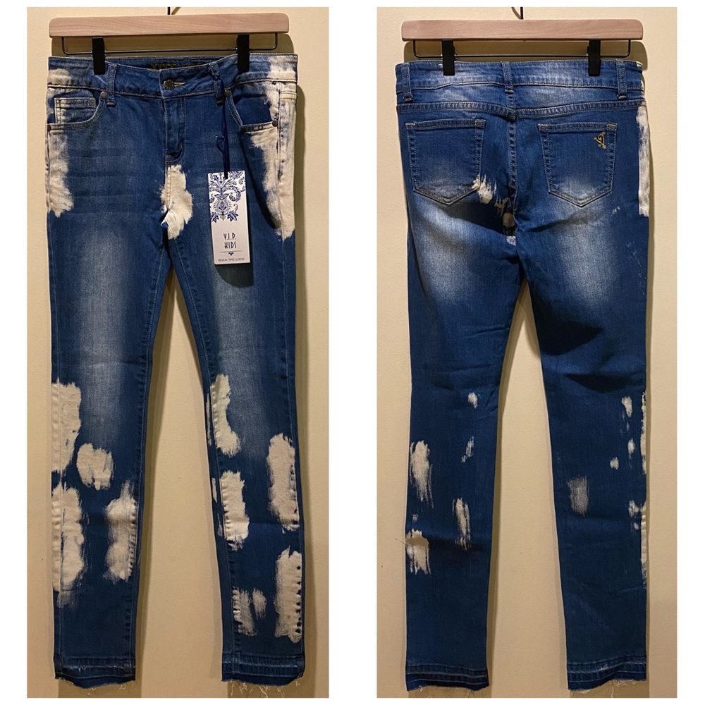 NWT VIP Girls Painter Jeans